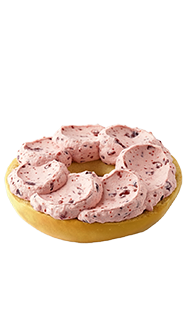 더블베리 크림치즈 베이글